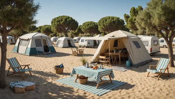 Camping portiragnes informations : cadre